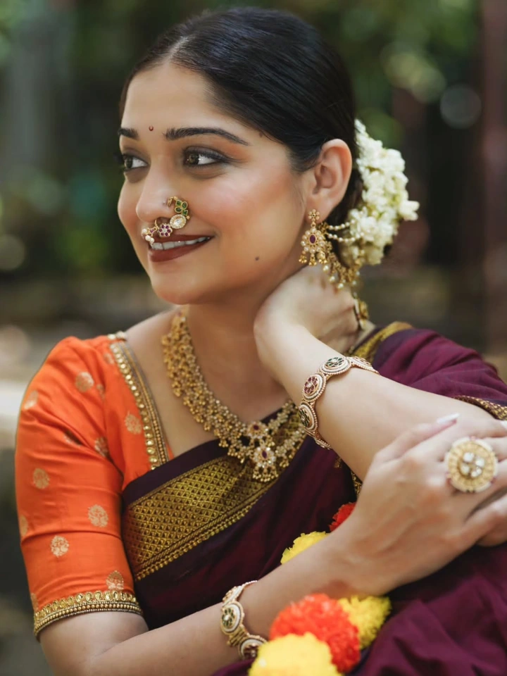Amruta Phadke in Indian Traditional Saree