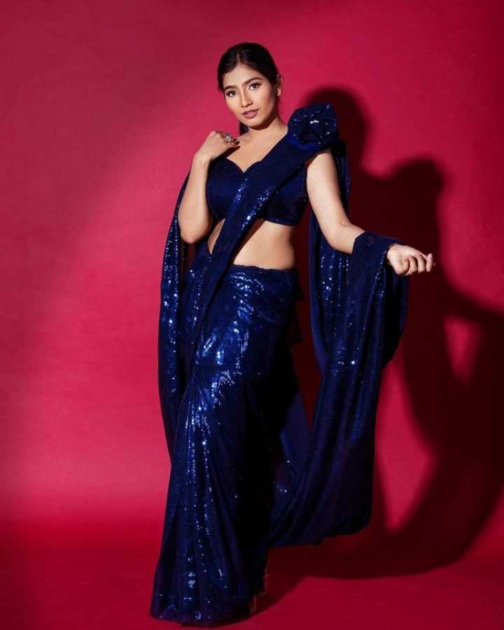 Asmita Deshmukh in Hot Saree Image