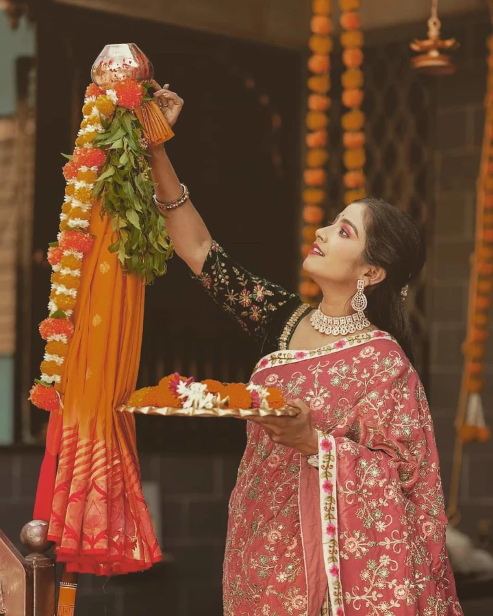 Asmita Deshmukh in a Traditional Look